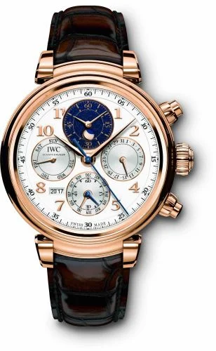 IWC Da Vinci Perpetual 3921 Red Gold / Silver IW3921-01 (IW392101, 3921-01, 392101)